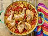 Cassoulet de poulet, mais à l’italienne