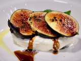 Figues et fromage burrata