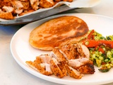 Hauts de cuisse de poulet style shawarma