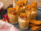Mousse aux Biscoff® avec sa compotée de pommes