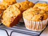 Muffins à la courge et aux pommes