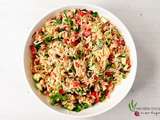 Orzo au tahini (végétalien)