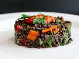 Salade fraîcheur de lentilles aux herbes