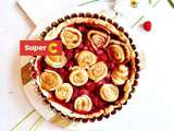 Tarte aux petits fruits et aux pets-de-sœur