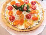 Tarte savoureuse tomates et feta