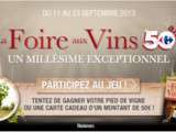 Foire aux vins chez Carrefour