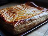 Galette des rois poires caramélisées et chocolat