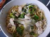 One Pan Pasta Poulet Brocoli et Champignons