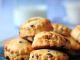 Scones aux pépites de chocolat