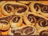 Palmier nutella noix de coco