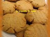 Biscuits au beurre de cacahuètes