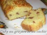 Cake au gruyère et au cachir