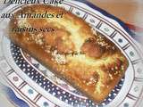 Cake Délicieux aux amandes et raisins secs