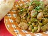 Fèves et petits pois en sauce (Algérie)