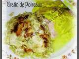 Gratin de poireaux