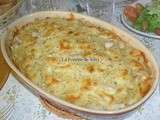 ♥♥♥ Gratin de spaghettis /dinde /tomate parfumé aux herbes de provence et à la mozzarella ♥♥♥