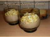 Mousse de saumon fumé