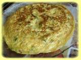 Omelette aux Poireaux