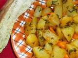 Pommes de terre / carottes à la charmoula