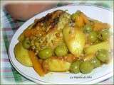 Tajine de Poulet - Pommes de Terre et Olives