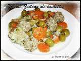 Tajine zeitoun de boulettes