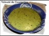 Veloutée de courgettes au kiri