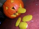 Madeleines d'Halloween