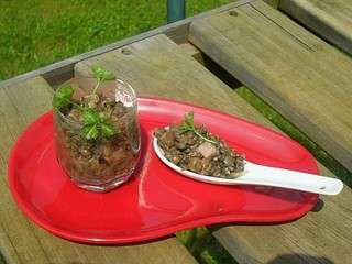 Salade de lentilles