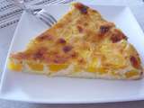 Clafoutis mangue, noix de coco (sans gluten)