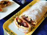 Strudel aux figues et raisins