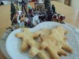 Biscuits de noël ptit bonhommes sans oeufs