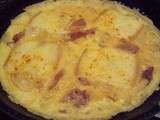 Omelette raclette