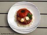 Tomates farcies agneau menthe feta