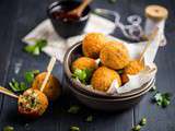 Croquettes de Perdrix aux pistaches farcies au foie gras