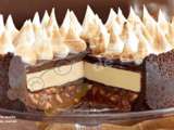 Cheesecake choco caramel