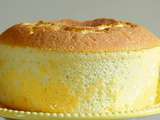 Chiffon cake au citron