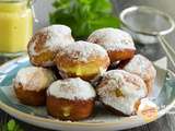 Donuts et beignets aux lemon curd