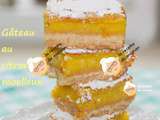 Gateau au citron moelleux