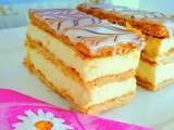 Millefeuille classique à la crème pâtissière