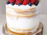 Naked cake aux fraises