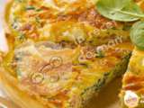 Quiche aux épinards et au fromage