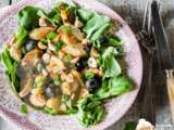 Salade de boudin blanc aux saveurs d’automne