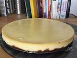 Cheesecake au chocolat blanc! White Chocolate Cheesecake