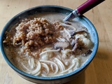 Ramen végétarien au champignon et chou-fleur