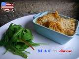 Gratin de maccaronis au fromage (Mac and cheese in American)