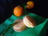 Macarons au clémentine curd