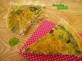 Quiche recyclage de salade