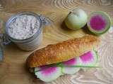 Sandwich fashion aux rillettes de thon