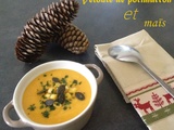 Velouté de potimarron et maïs