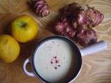 Velouté de topinambours aux pommes